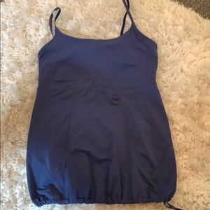 GapFit Built in Bra Waist Cinch Tank Small